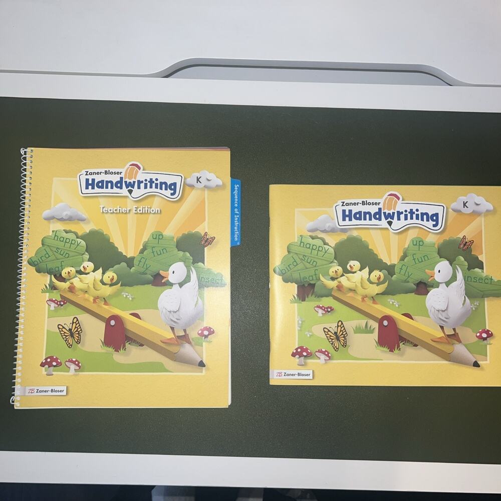 Teaching Essentials-Handwriting Teacher Edition & Student Edition Combo Grade K